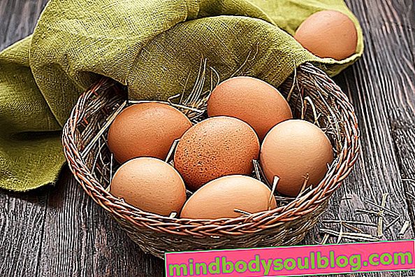 卵と栄養表の8つの主要な健康上の利点